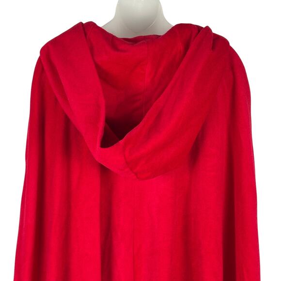 Vintage Quality LONG HOODED CAPE Goth Devil Vampire Christmas Halloween Costume - Picture 5 of 6